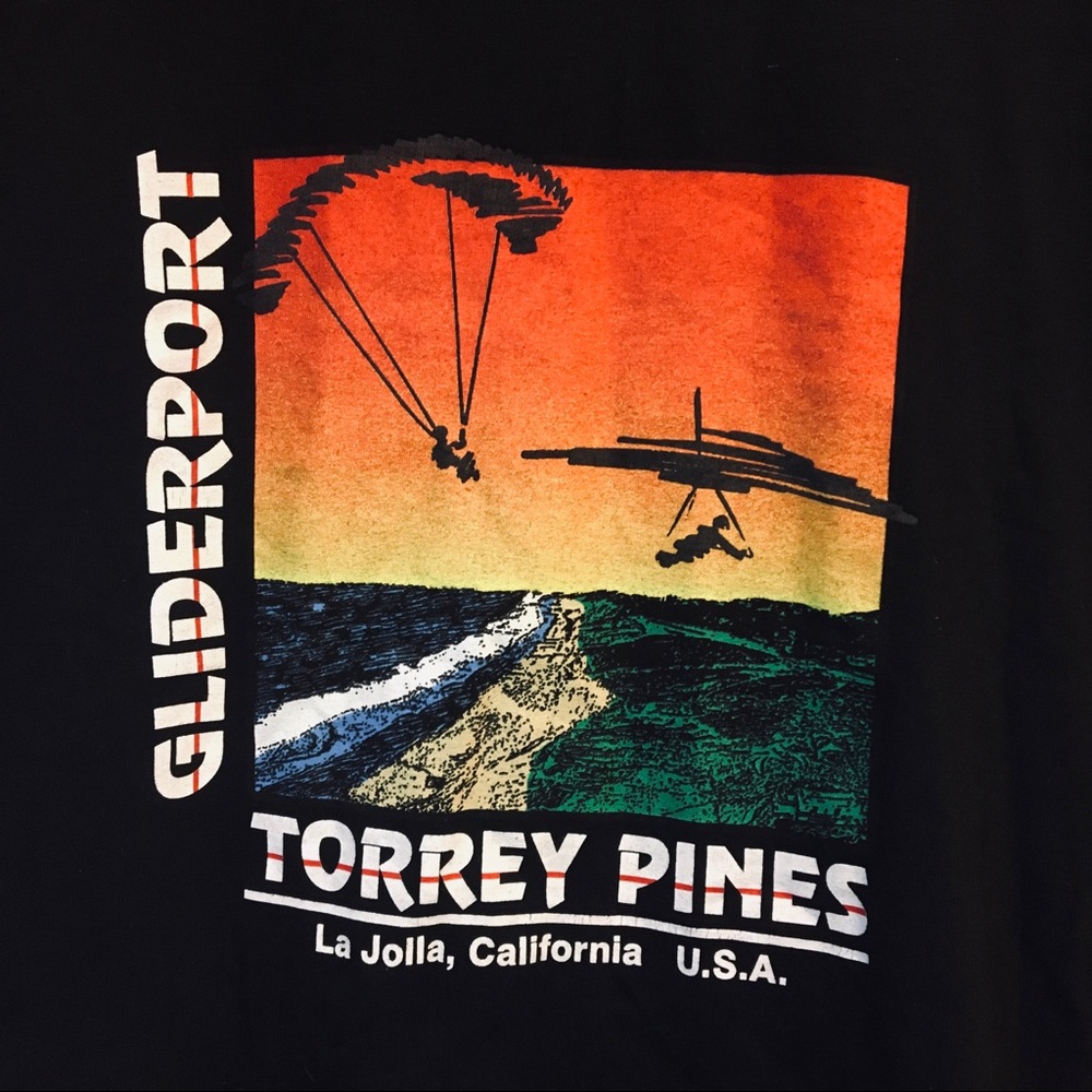 Torrey Pines Gliderport, La Jolla, CA tee shirt